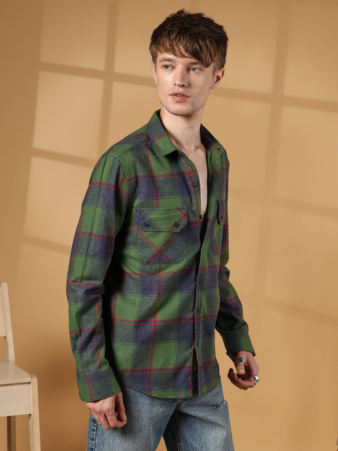 Buffalo Check Utility Shirt