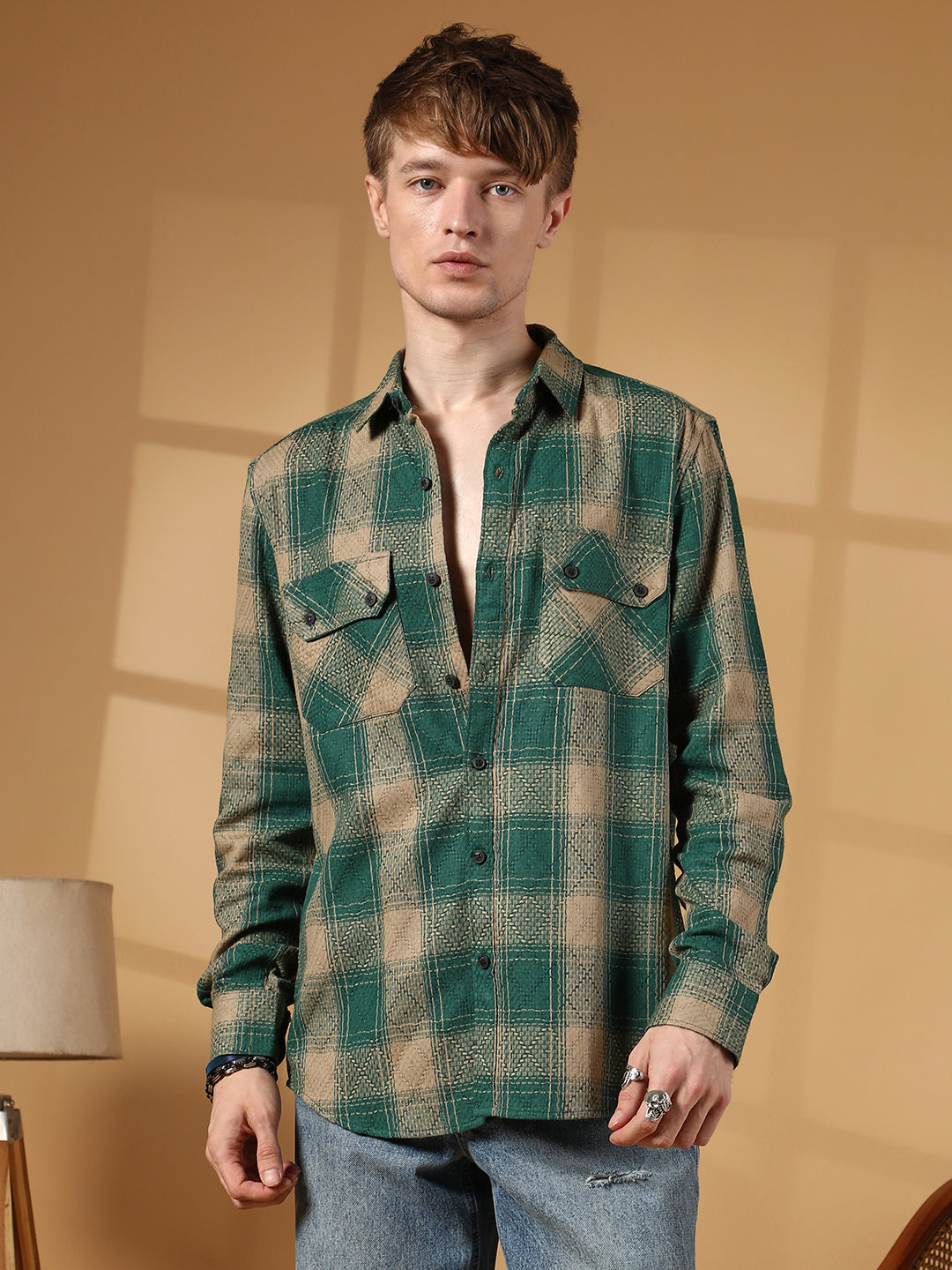 Buffalo Check Utility Shirt