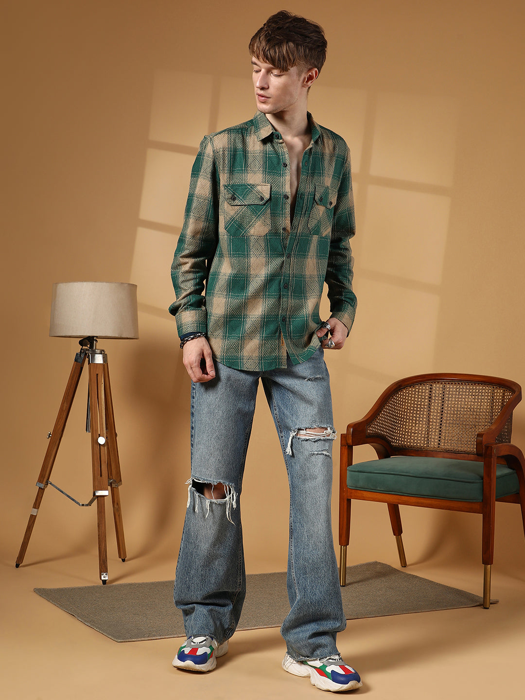 Buffalo Check Utility Shirt