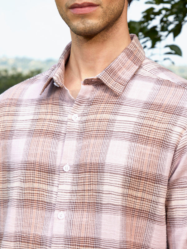 Vignette Buffalo-Check Flannel Shirt