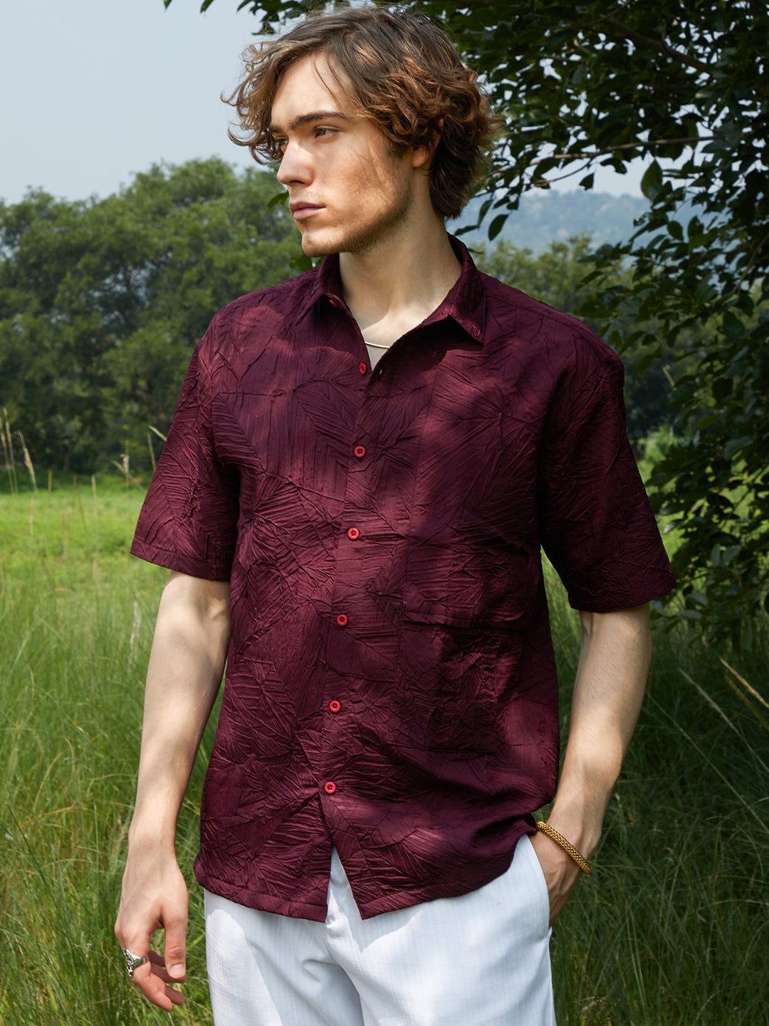 Foliage-Tactile Shirt