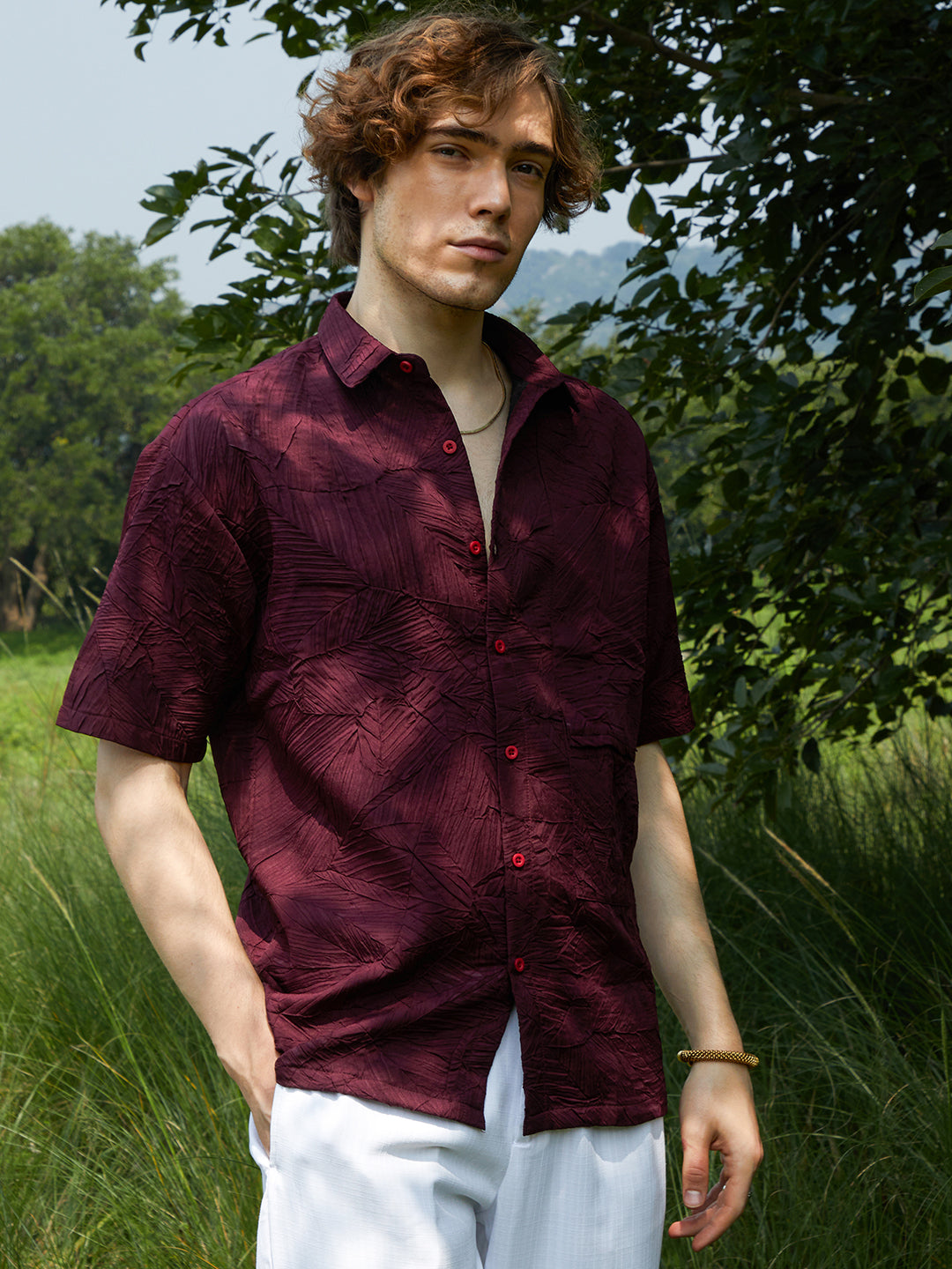 Foliage-Tactile Shirt