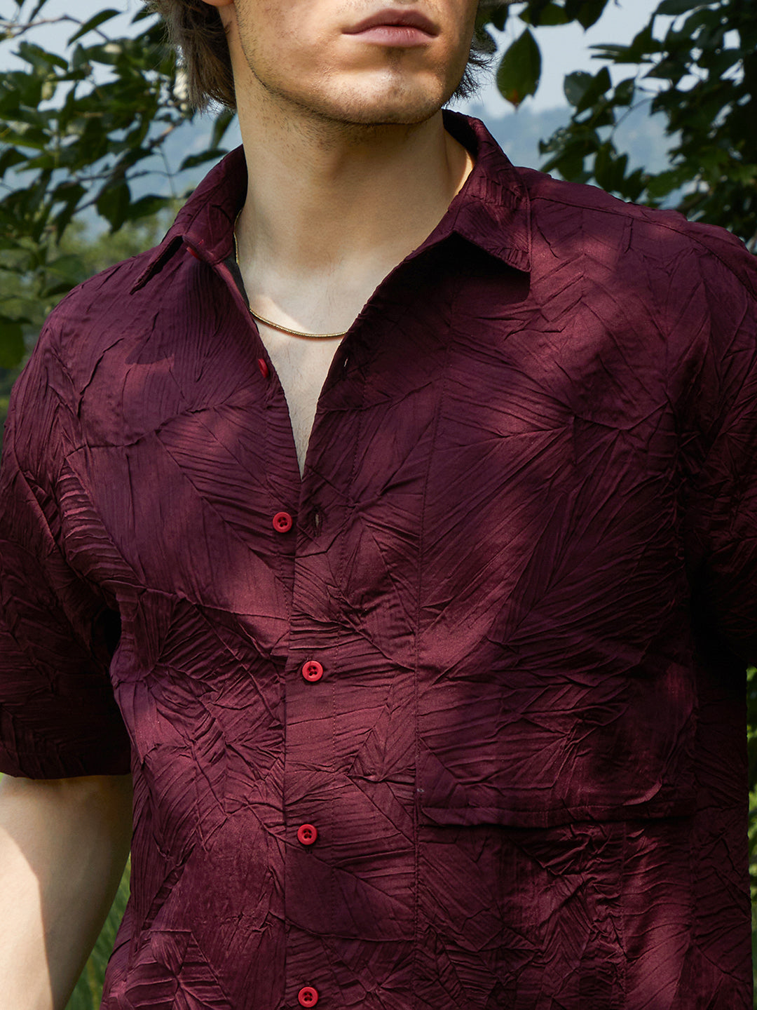 Foliage-Tactile Shirt