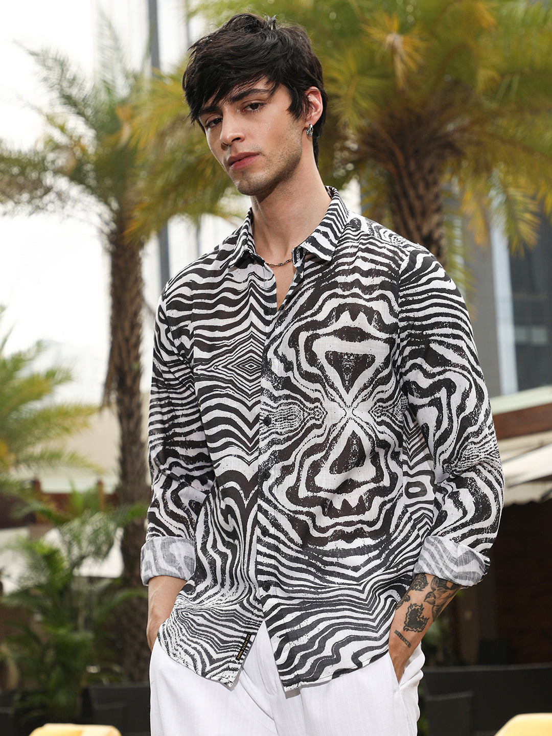 Zebra-Kaleidoscopic Shirt