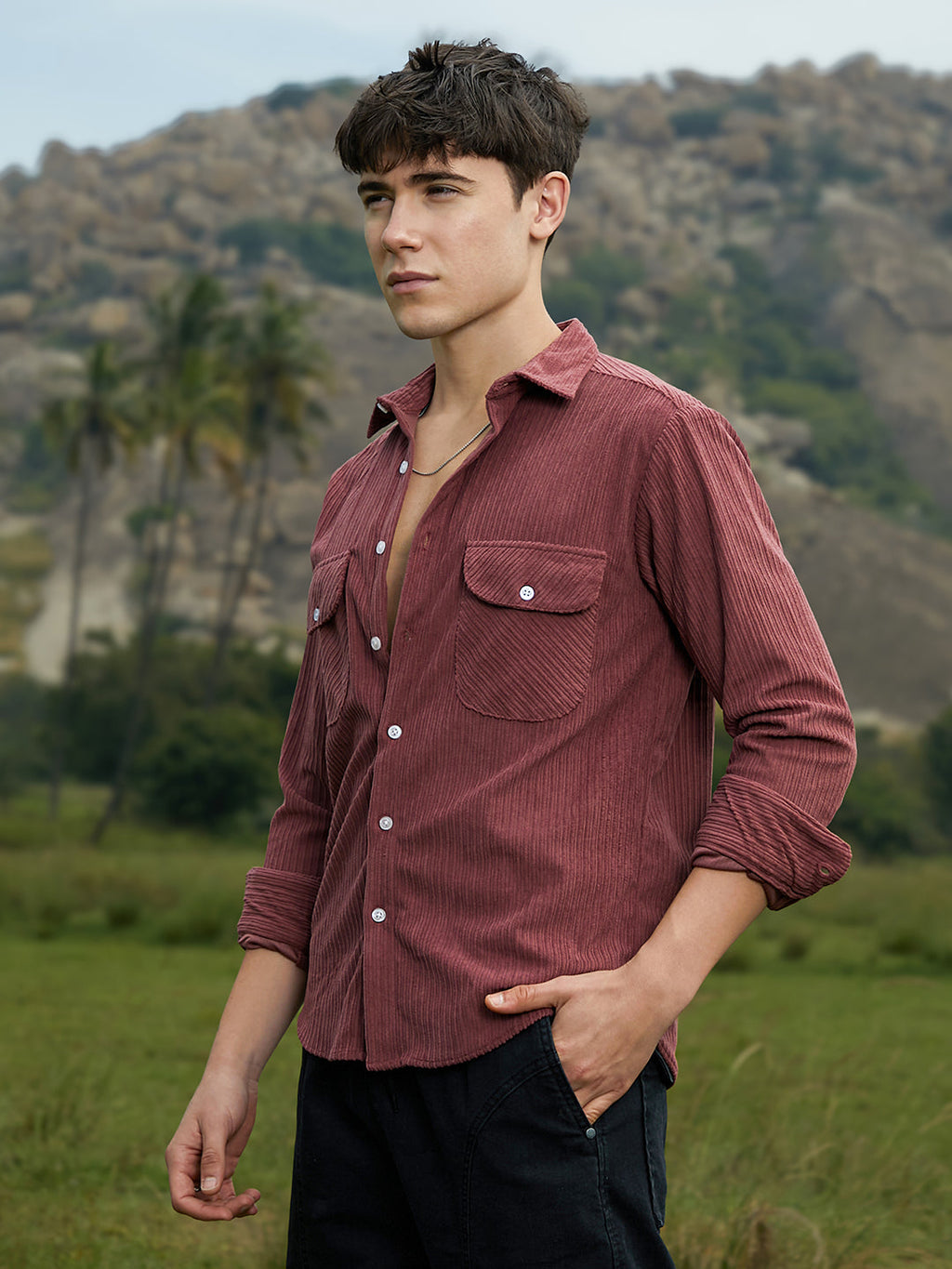 Corduroy Utility Shirt