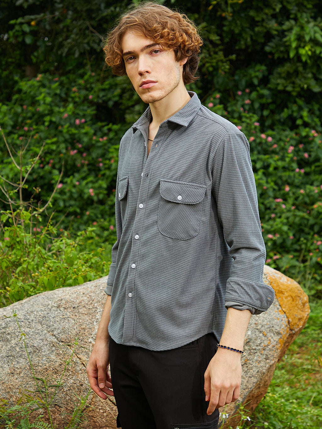 Micro-Tactile Utility Shirt