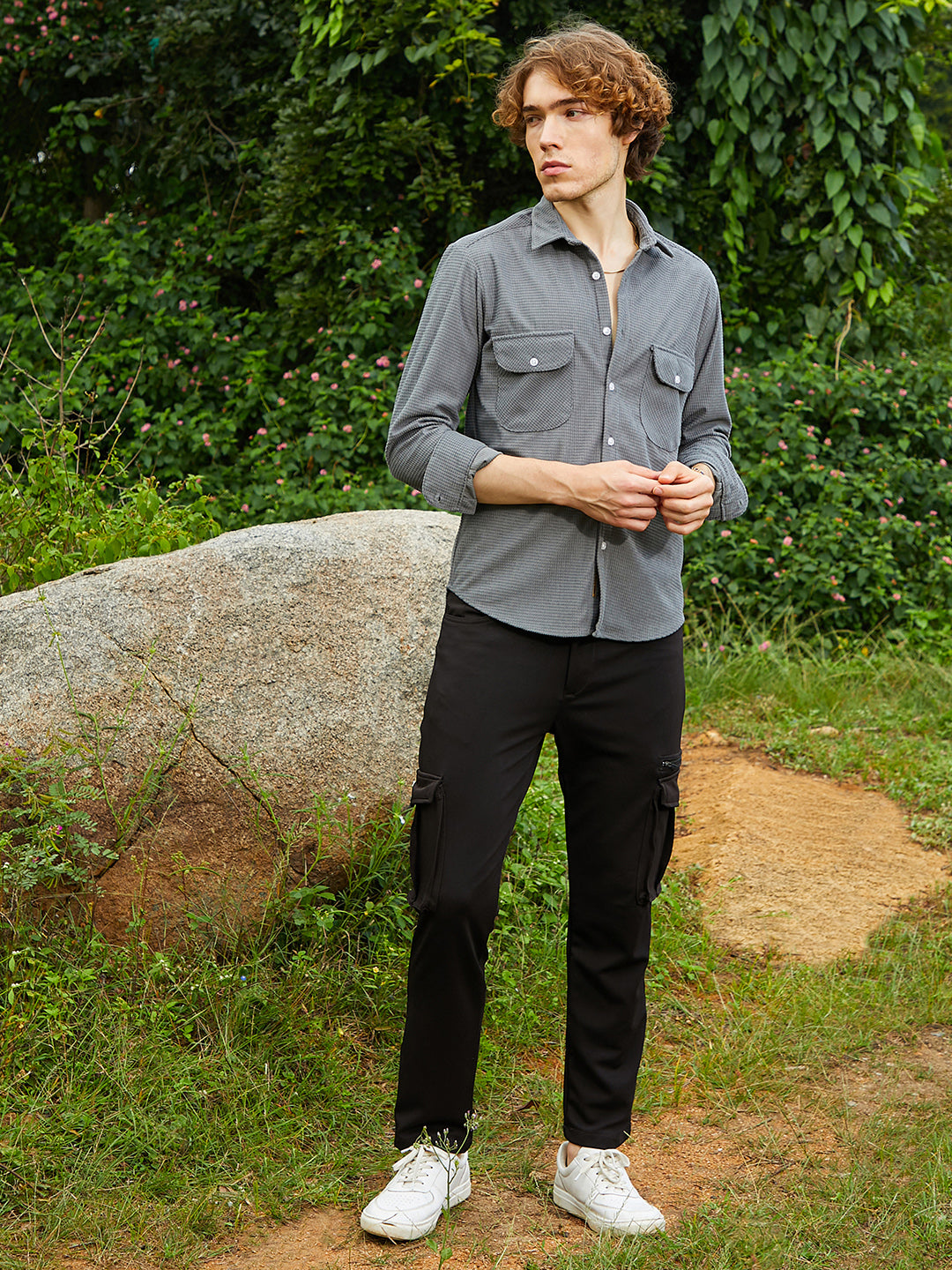 Micro-Tactile Utility Shirt