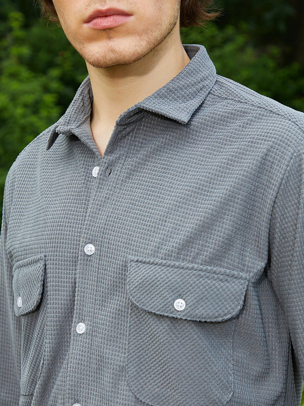 Micro-Tactile Utility Shirt