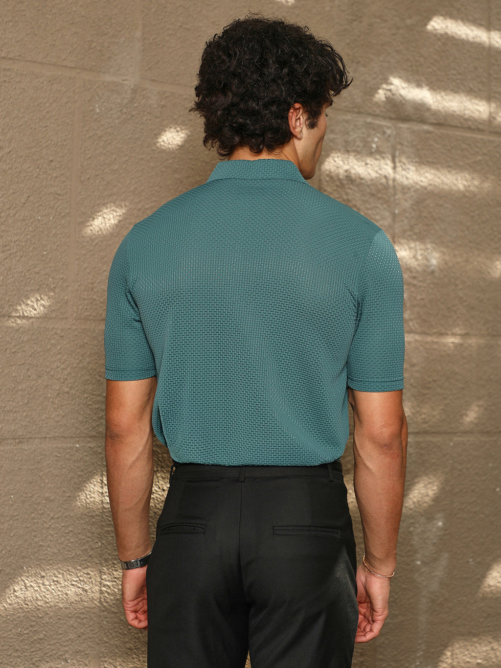 Warp-Tactile Polo T-Shirt