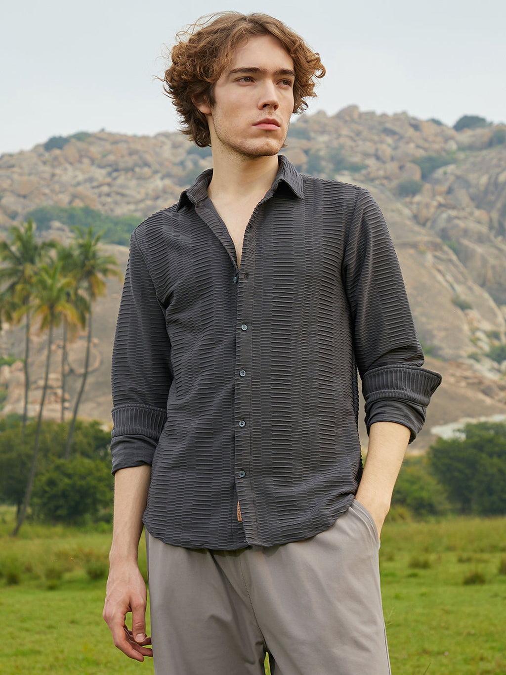 Flatten-Ruched Shirt