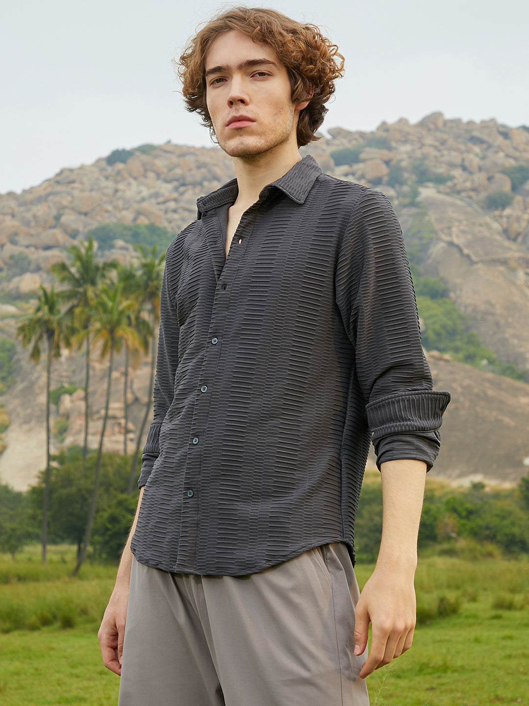 Flatten-Ruched Shirt