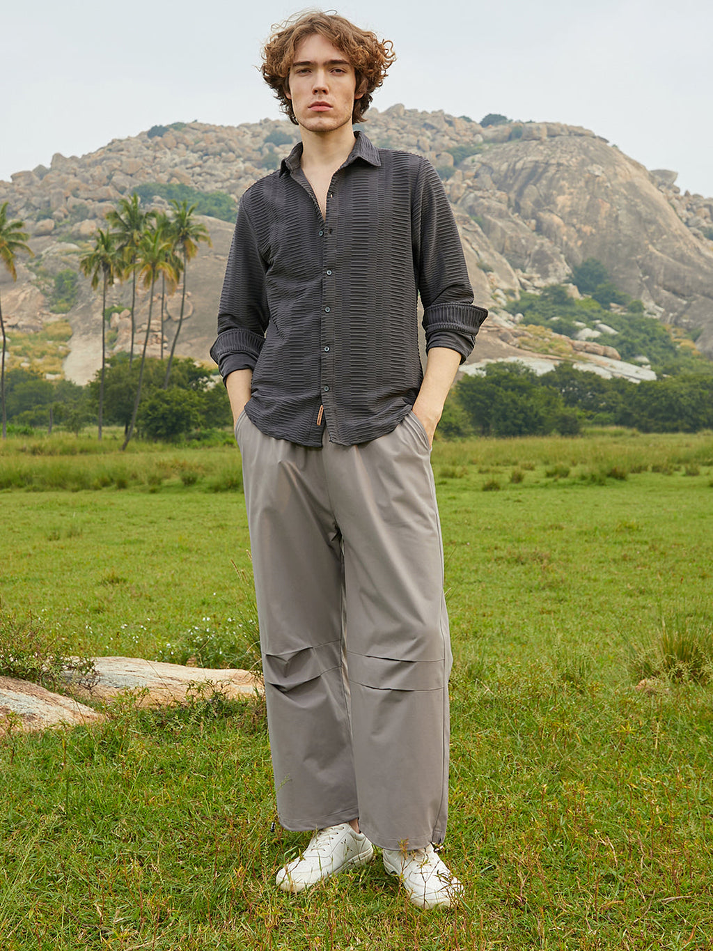 Flatten-Ruched Shirt