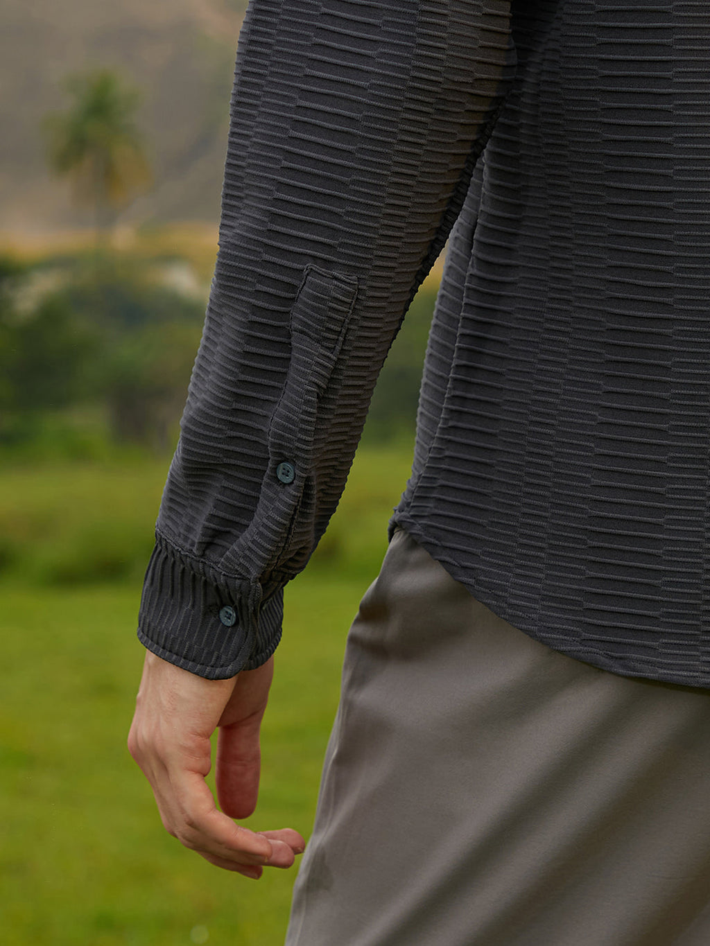 Flatten-Ruched Shirt