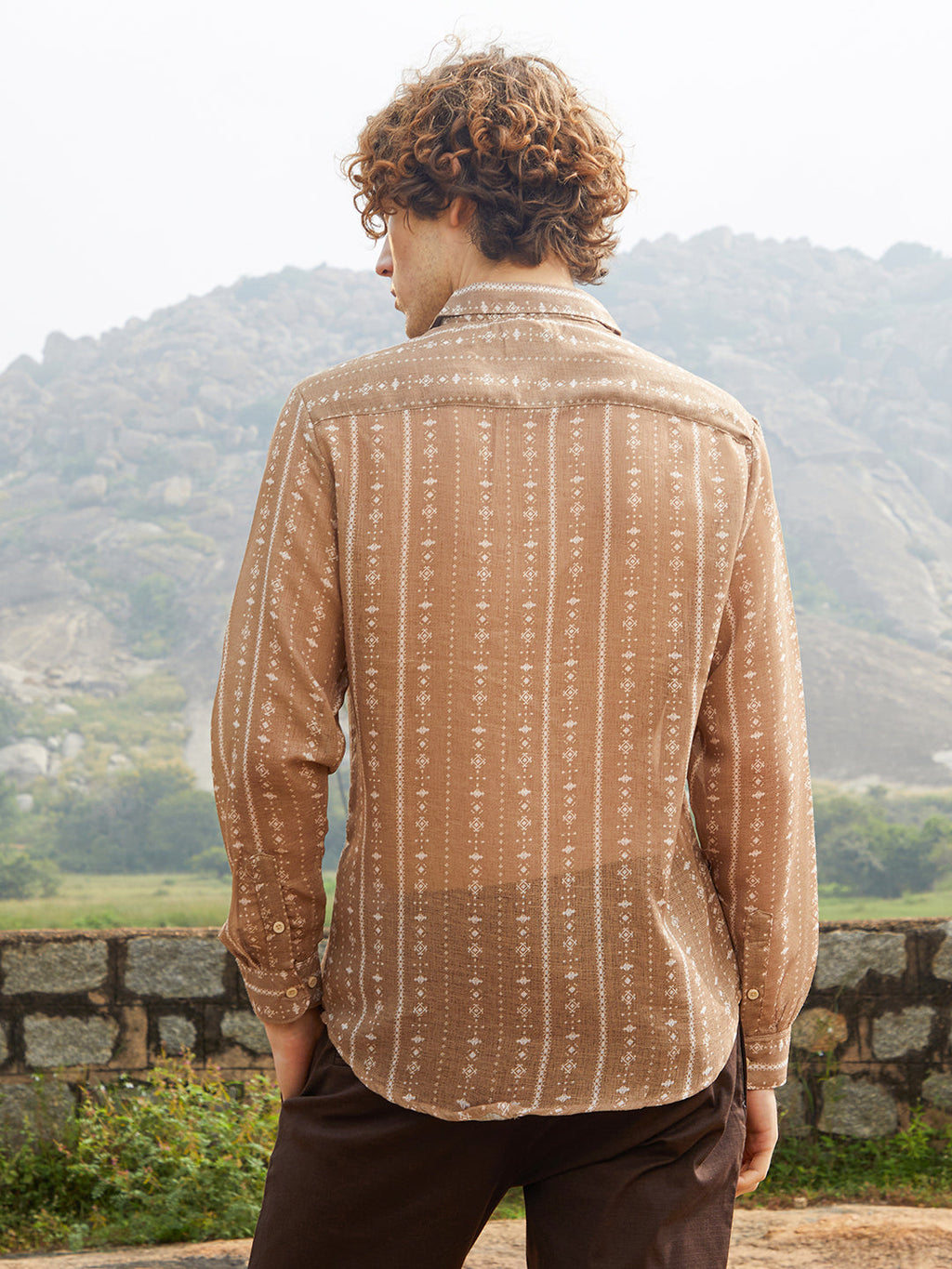 Ethnic Imprint Shirt