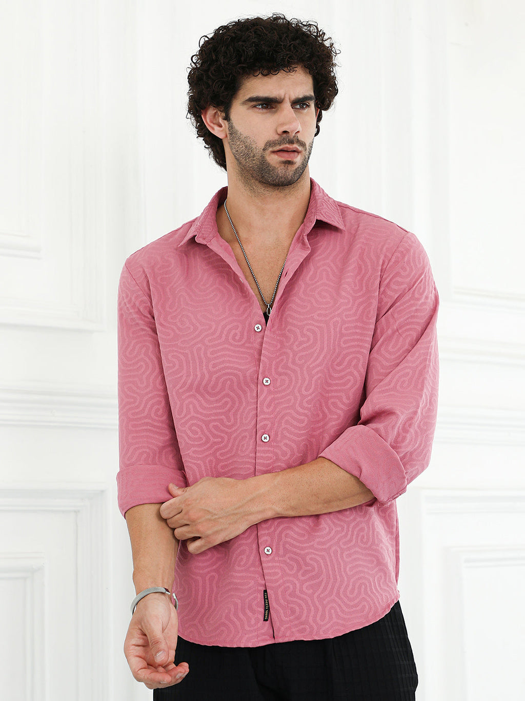 Doodle-Tactile Regular Shirt