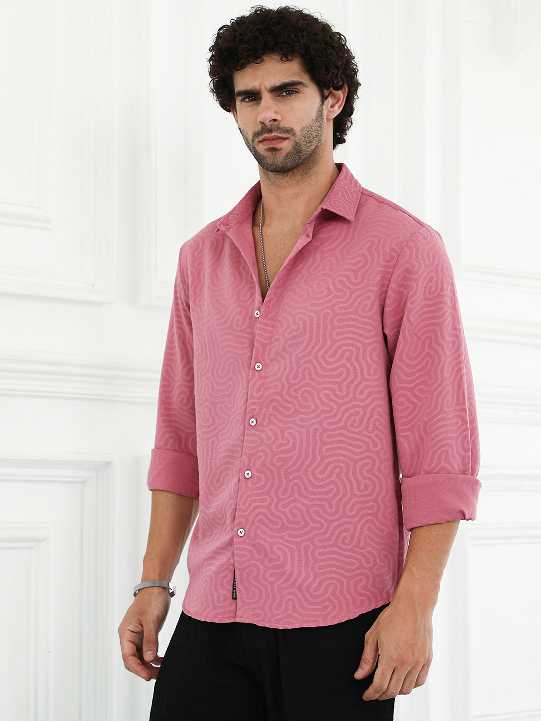 Doodle-Tactile Regular Shirt