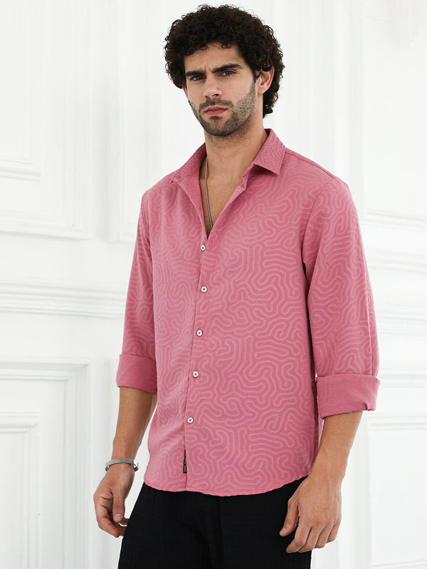 Doodle-Tactile Regular Shirt
