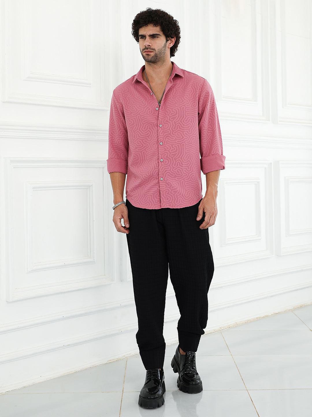 Doodle-Tactile Regular Shirt