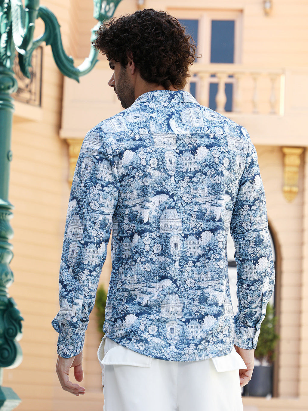 Victorian-Landscape Tactile Shirt