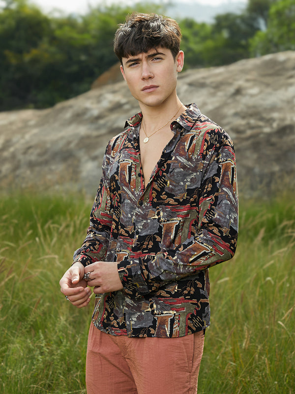 Impressionistic Foliage Shirt