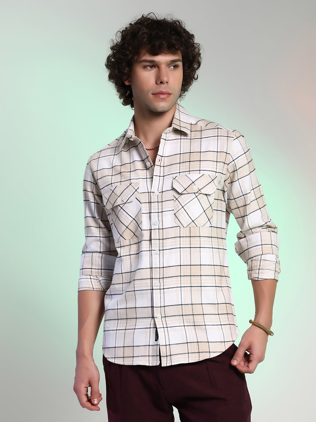 Checkered Utility Shirt