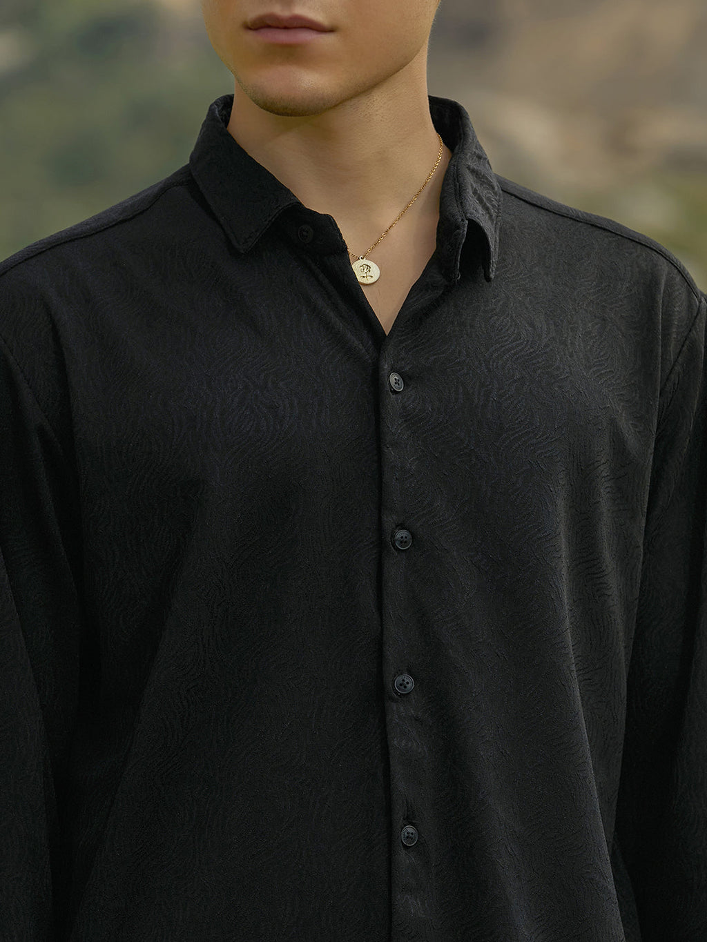 Crimp-Tactile Shirt