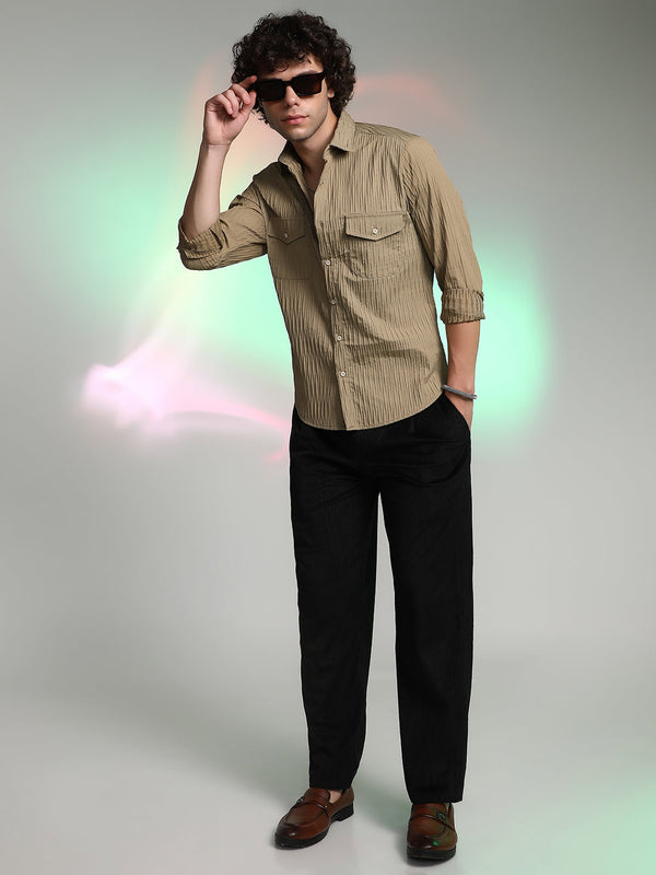 Creased Utility Shirt