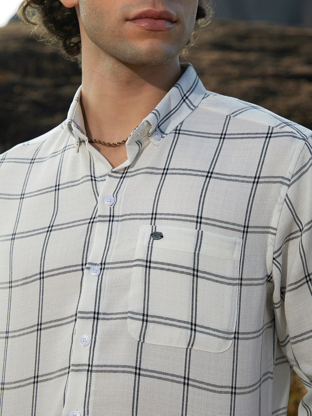 BiGraph-Check Shirt