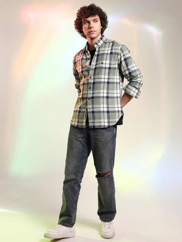 Shadow-Checkered Shirt
