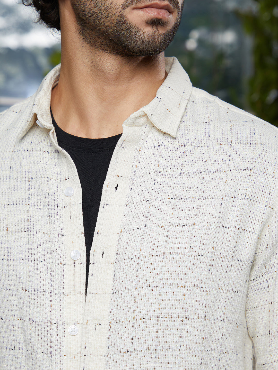 Ditsy Grid Shirt