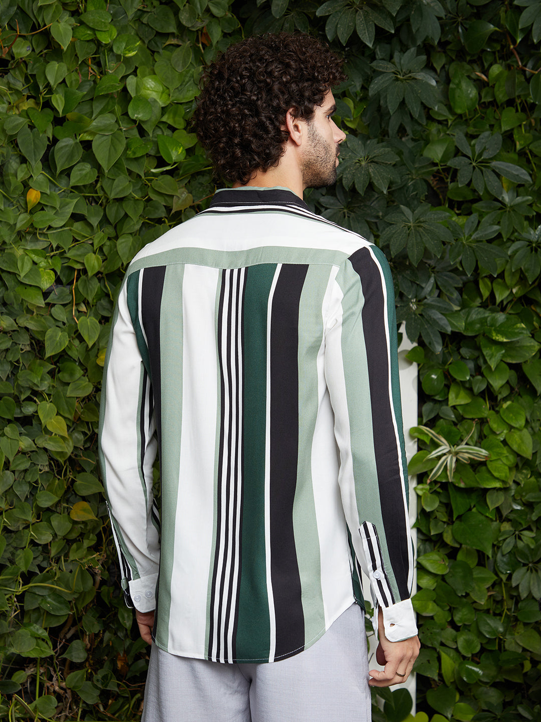 Multitrack-Striped Shirt