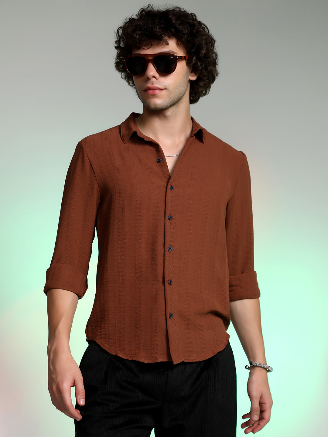 Woven-Lined Shirt