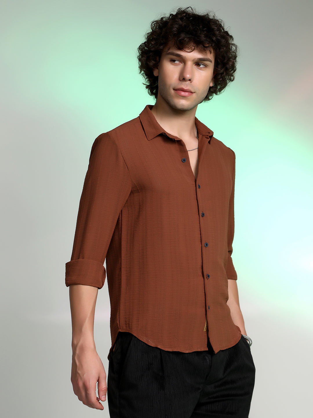 Woven-Lined Shirt