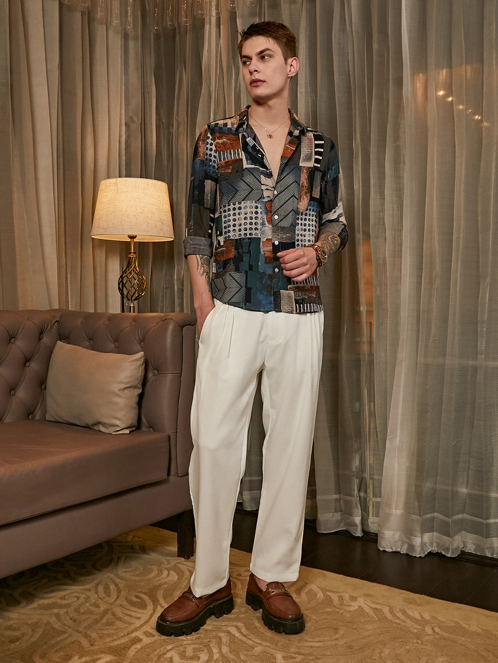 Earthy-Abstract Shirt