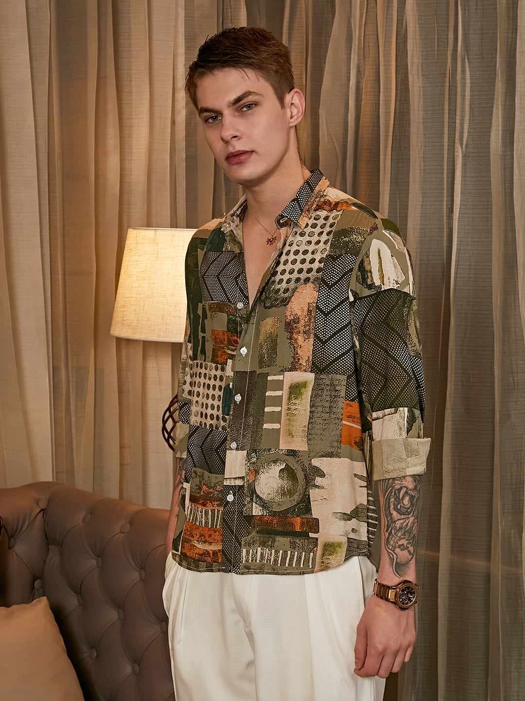 Earthy-Abstract Shirt