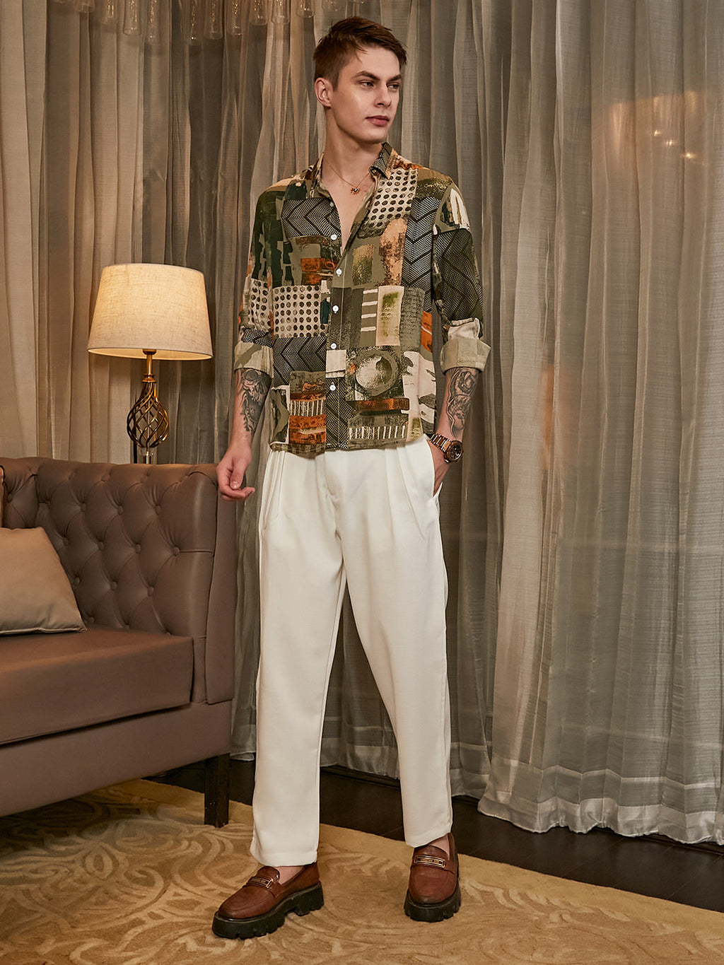 Earthy-Abstract Shirt