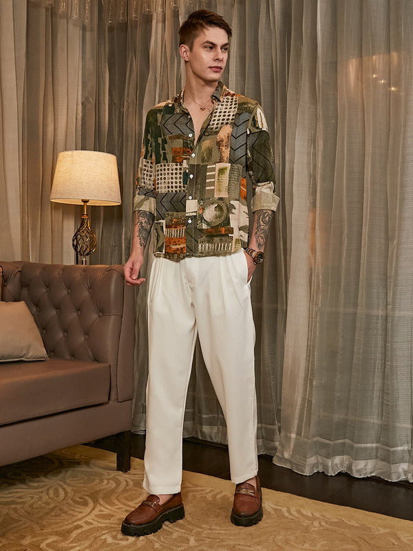 Earthy-Abstract Shirt