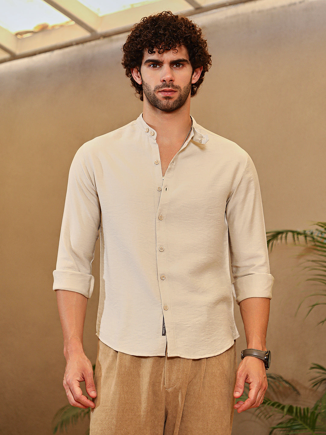 Breezy Mandarin Shirt