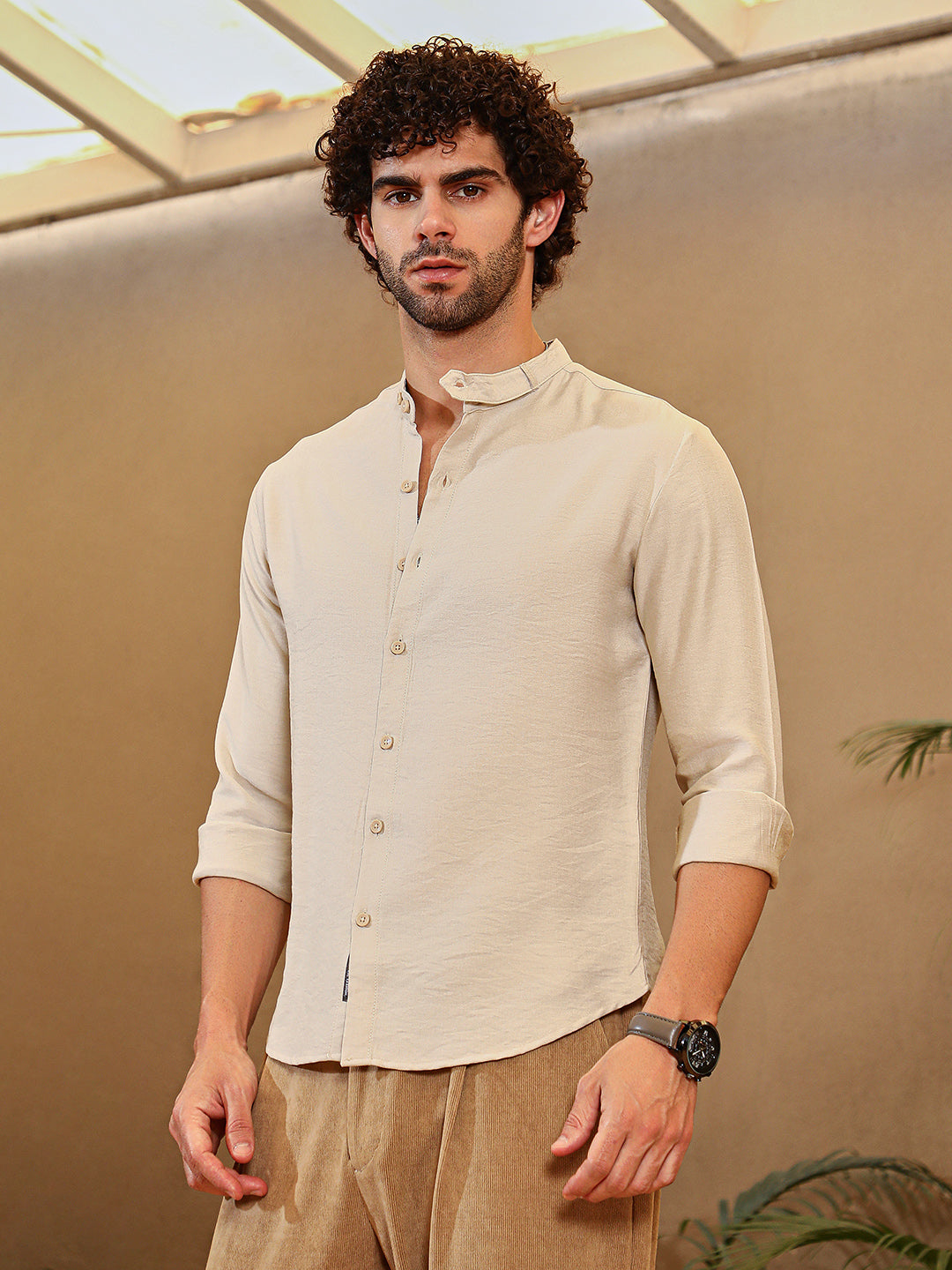 Breezy Mandarin Shirt