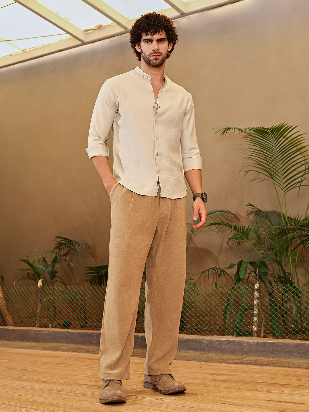 Breezy Mandarin Shirt