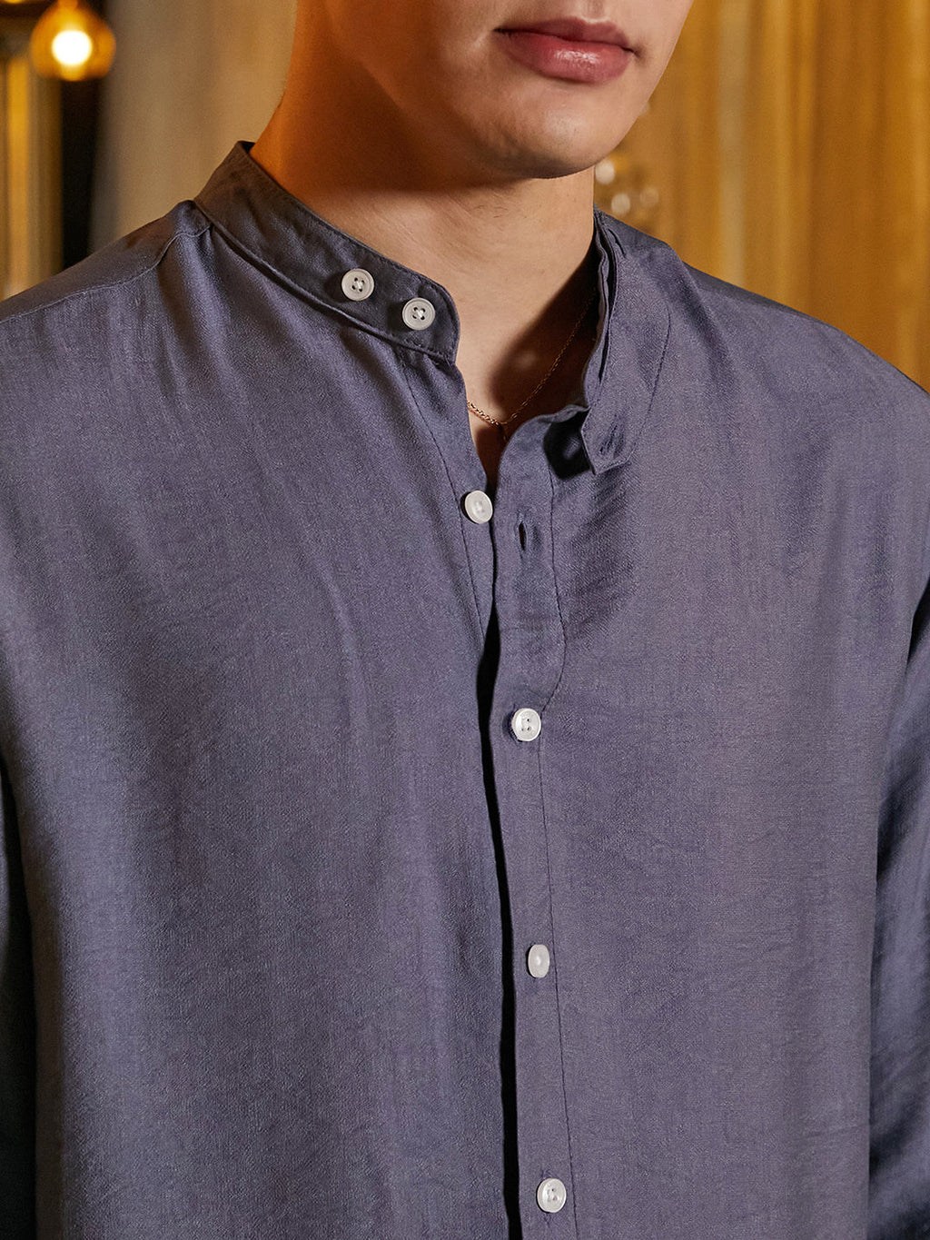 Breezy Mandarin Shirt