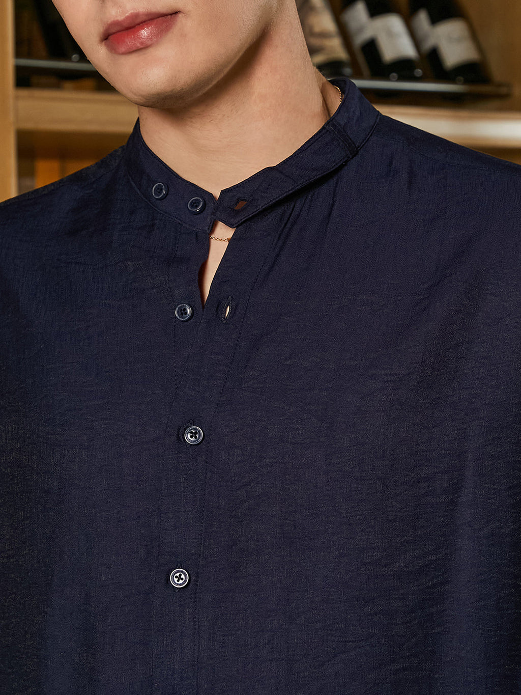 Breezy Mandarin Shirt