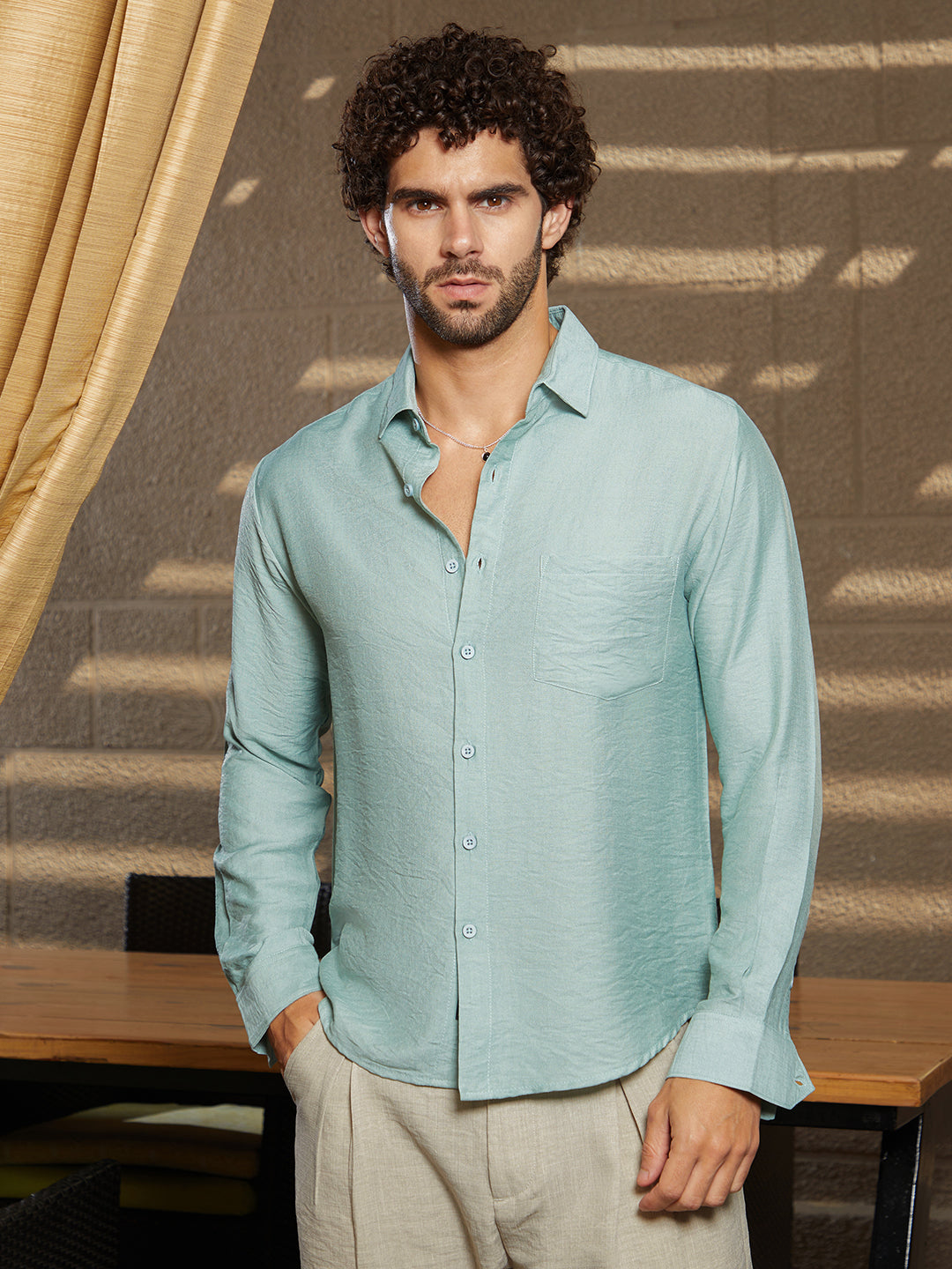 Breezy Wrinked Relaxed Shirt
