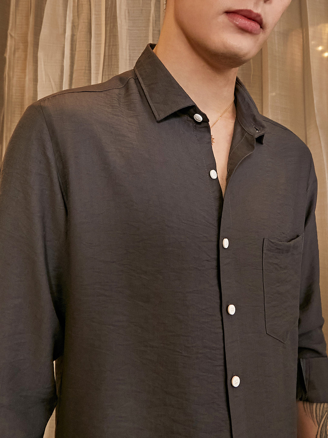 Breezy Wrinked Relaxed Shirt