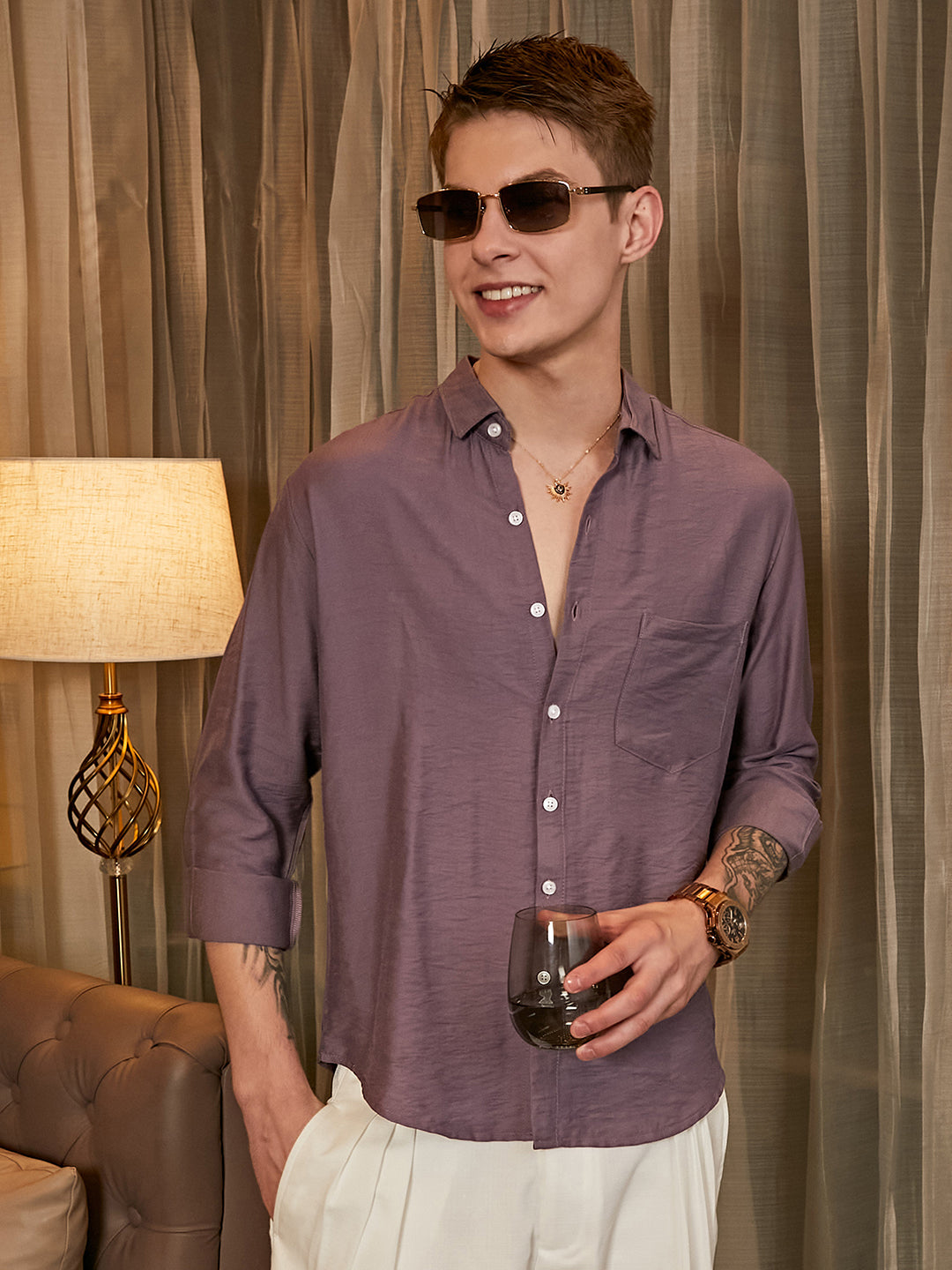 Breezy Wrinked Relaxed Shirt