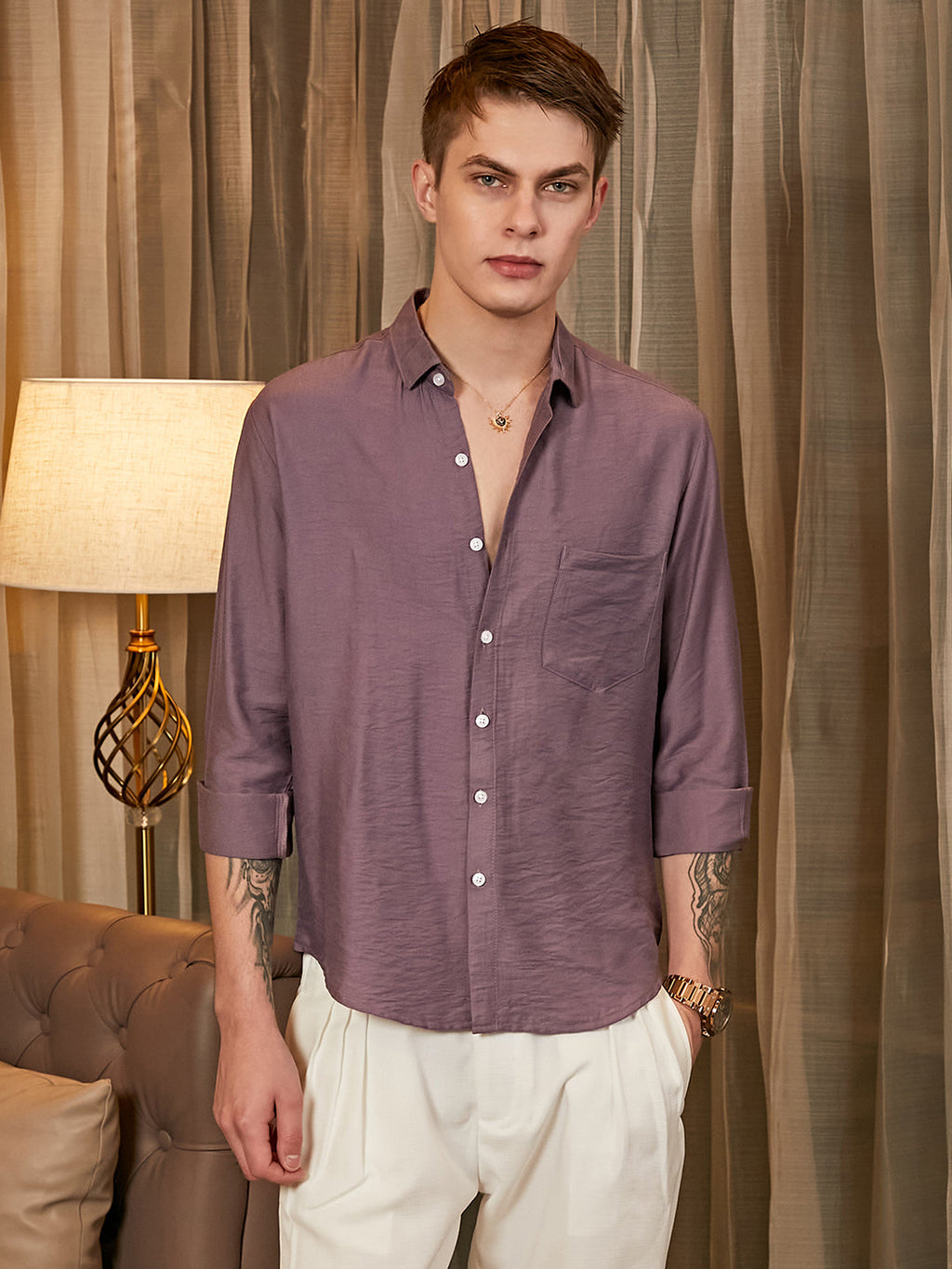 Breezy Wrinked Relaxed Shirt