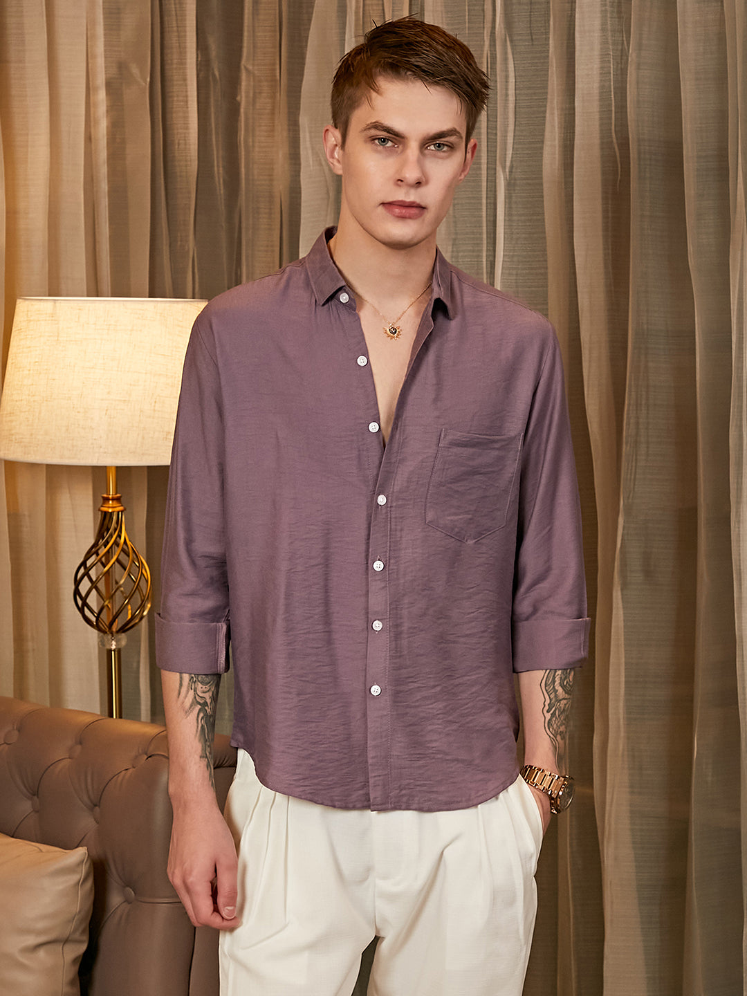 Breezy Wrinked Relaxed Shirt