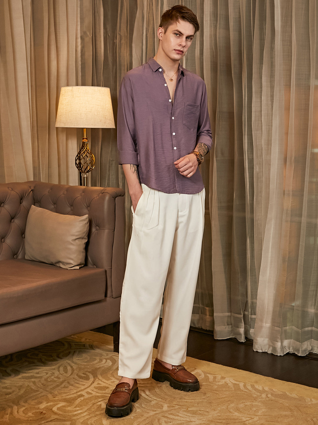 Breezy Wrinked Relaxed Shirt