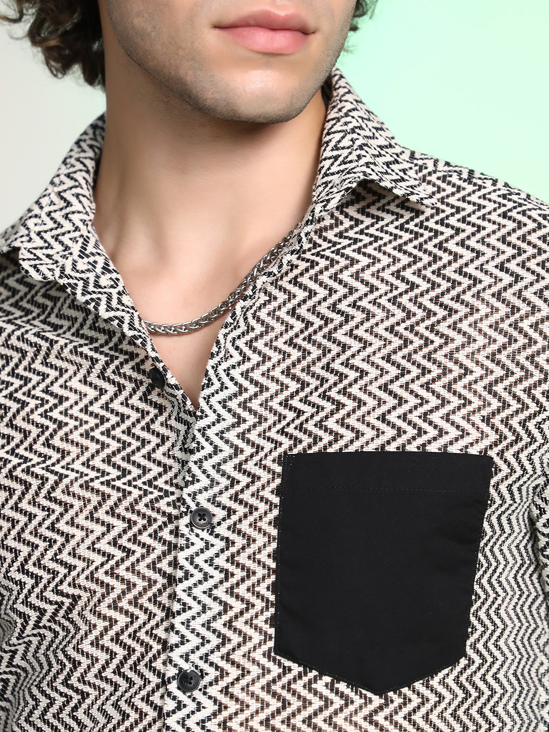 Zig-Zag Block Shirt