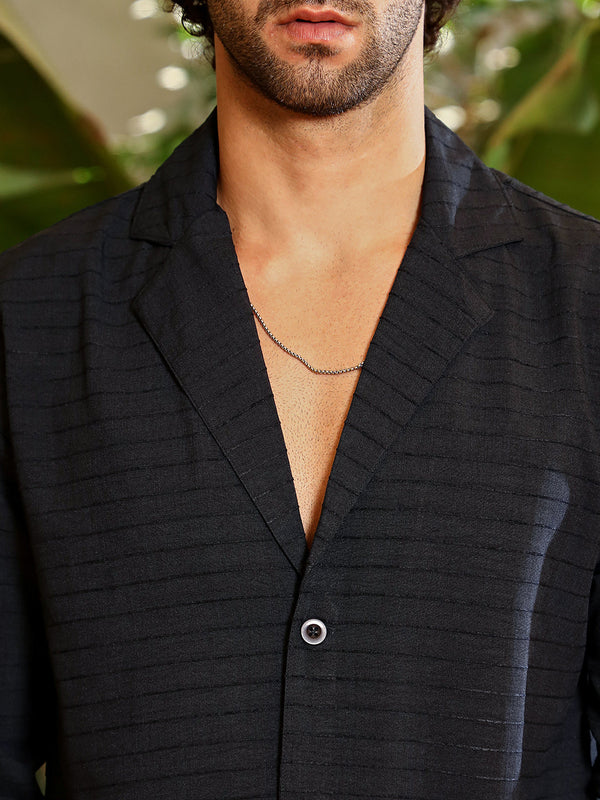 Striped Cuban Shirt